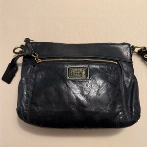 Coach Poppy Crossbody Bag Black
